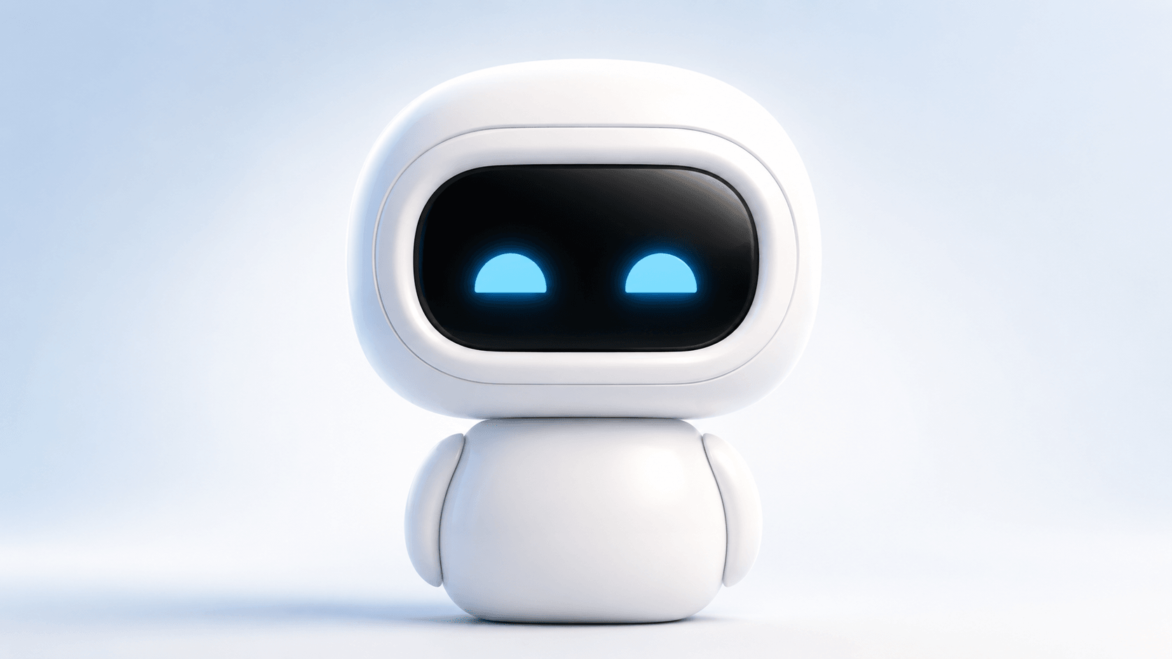 Chibot on a desk